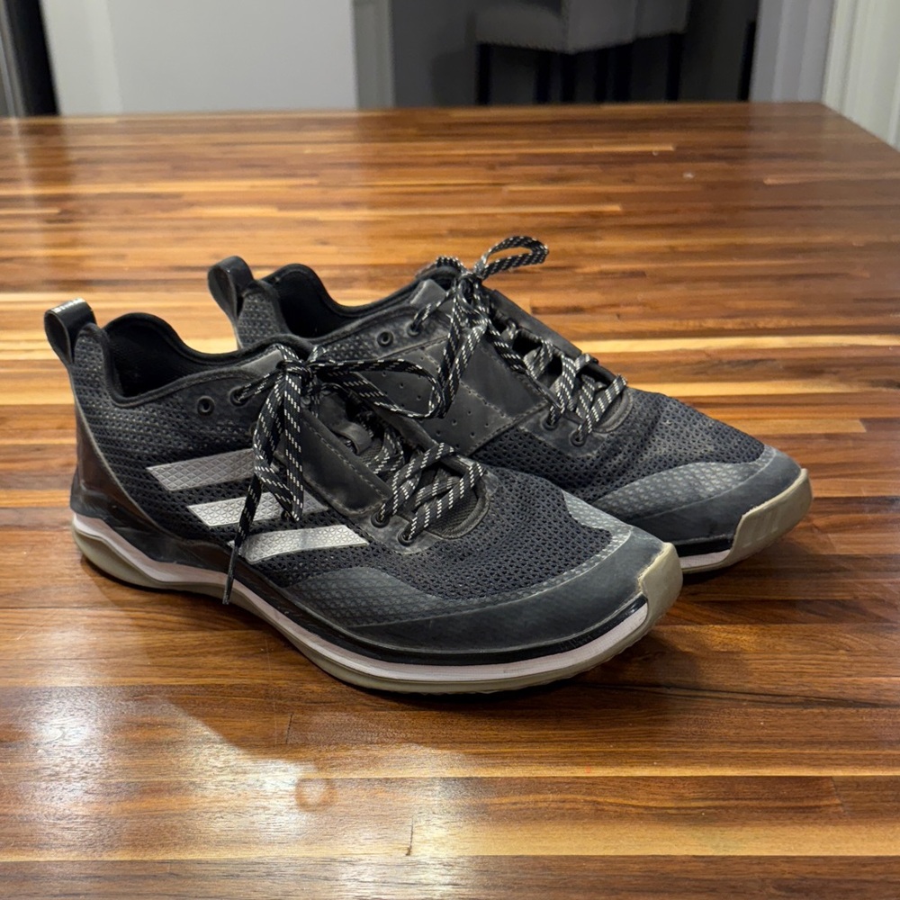 Men's Black Adidas Umpire Shoes